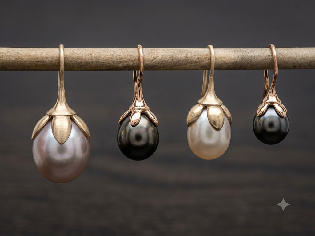 Fresh Water Pearl Earrings