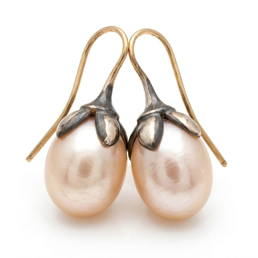 Fresh Water Pearl Earrings
