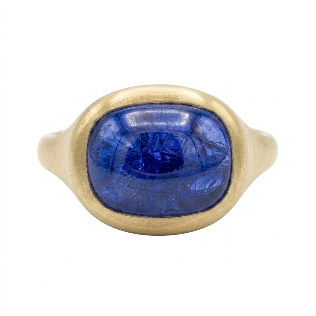 Tanzanite Gold Ring