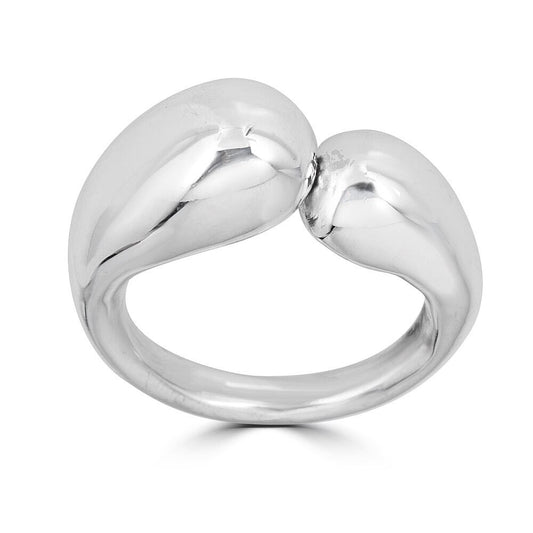 Mercurial Fluid Silver Ring