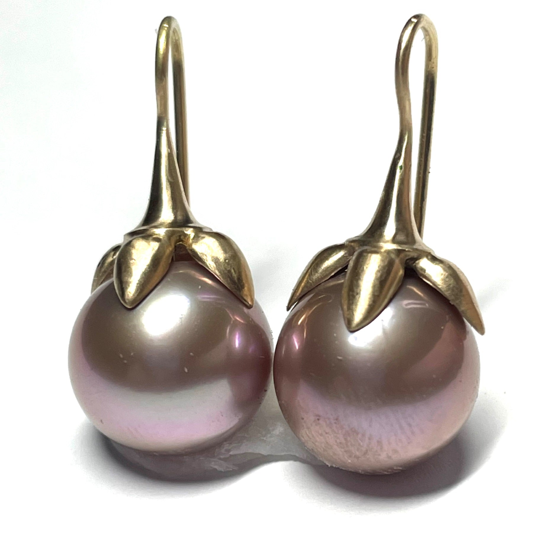 Edison Pearl Gold Earrings