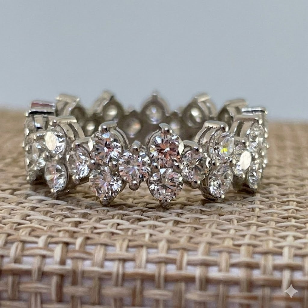 Diamond Platinum Eternity Ring