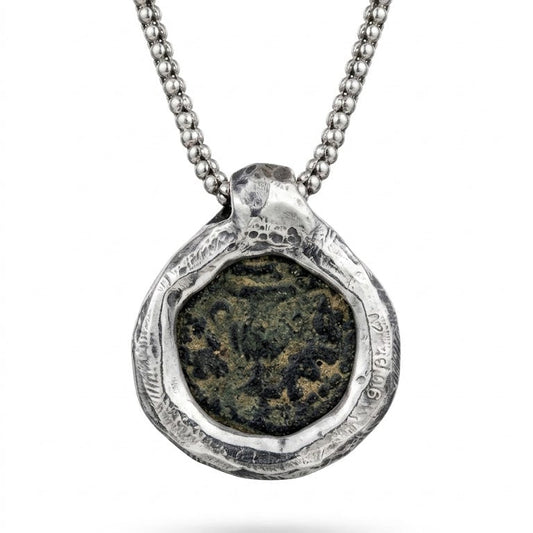 Men's Masada Jewish Revolt Silver Pendant